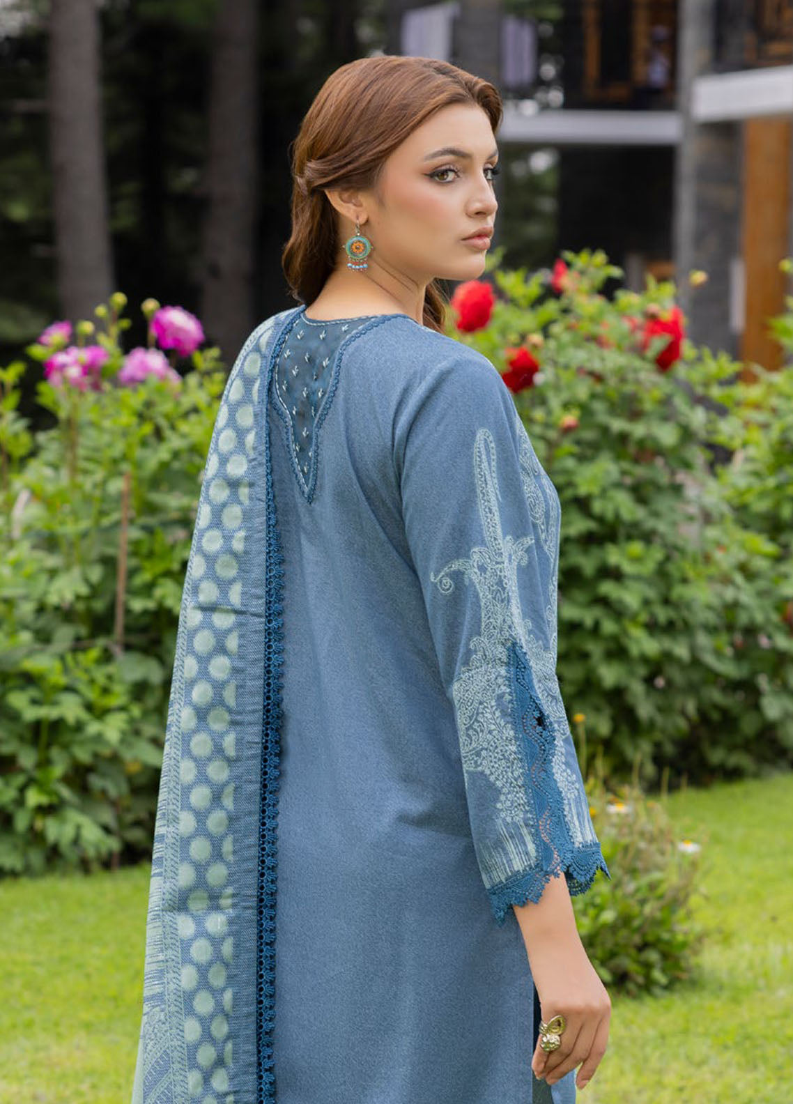 Gul Ahmed Casual Jacquard Suits Unstitched 3 Piece GA24UW MJ-42059 - Winter Collection