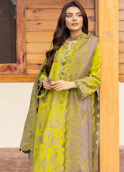 Gul Ahmed Embroidered Acrylic Suits Unstitched 3 Piece GA24UW AP-42004 - Winter Collection