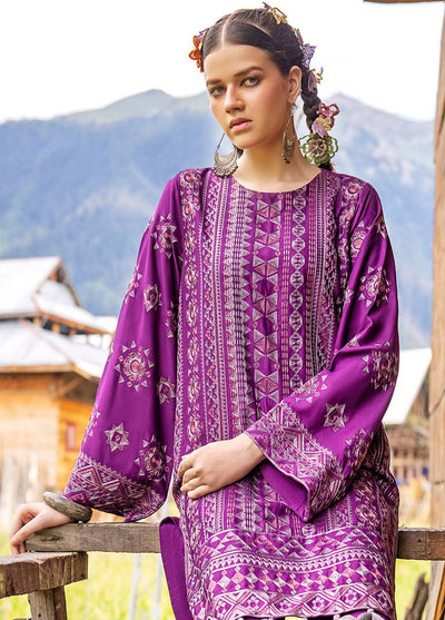 Gul Ahmed Embroidered Cotail Suits Unstitched 2 Piece GA24UW VT-42003 - Winter Collection