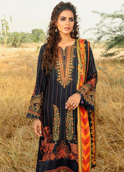 Gul Ahmed Embroidered Cotail Suits Unstitched 3 Piece GA24UW CV-32015 - Winter Collection