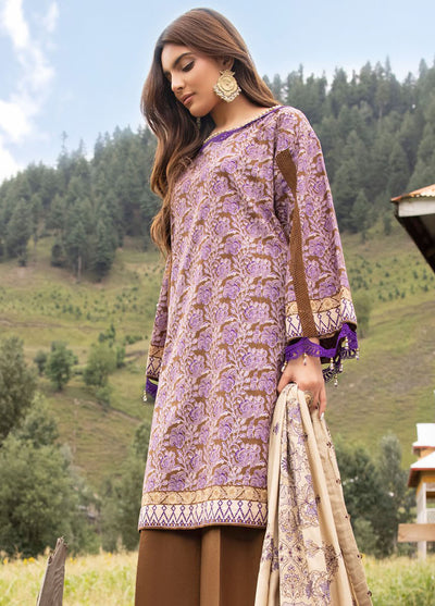 Gul Ahmed Embroidered Cotail Suits Unstitched 3 Piece GA24UW CV-42009 - Winter Collection