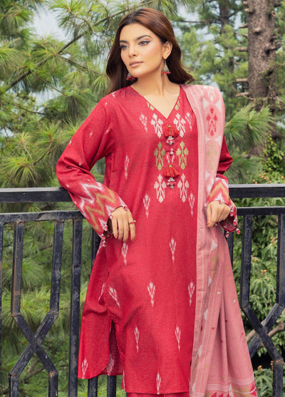 Gul Ahmed Embroidered Jacquard Suits Unstitched 3 Piece GA24UW MJ-42060 - Winter Collection