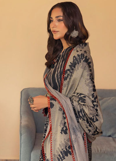 Gul Ahmed Printed Dhanak Suits Unstitched 3 Piece GA24UW DH-42004 - Winter Collection