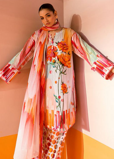 Gul Ahmed Printed Lawn Suits Unstitched 3 Piece CL62057