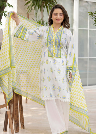 Gul Ahmed Printed Lawn Unstitched Suits 3 Piece GA25MS CL-52665