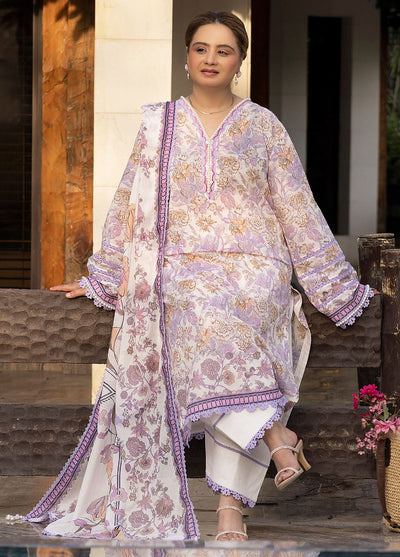 Gul Ahmed Printed Lawn Unstitched Suits 3 Piece GA25MS CL-52666