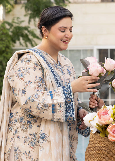 Gul Ahmed Printed Lawn Unstitched Suits 3 Piece GA25MS CL-52669