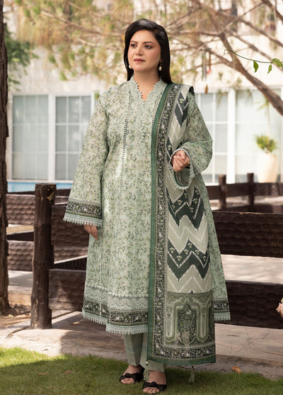Gul Ahmed Printed Lawn Unstitched Suits 3 Piece GA25MS CL-52672