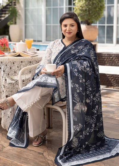 Gul Ahmed Printed Lawn Unstitched Suits 3 Piece GA25MS CL-52674
