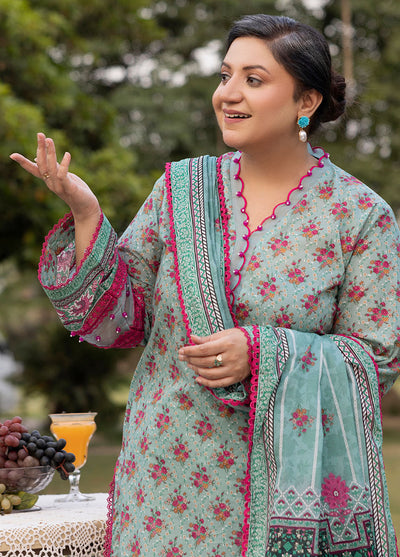 Gul Ahmed Printed Lawn Unstitched Suits 3 Piece GA25MS CL-52676
