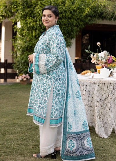 Gul Ahmed Printed Lawn Unstitched Suits 3 Piece GA25MS CL-52679