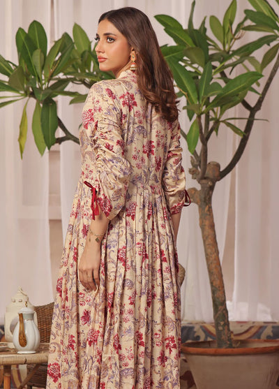 Gul Ahmed Printed Linen Unstitched Kurti GA24UW VS-42004 - Winter Collection