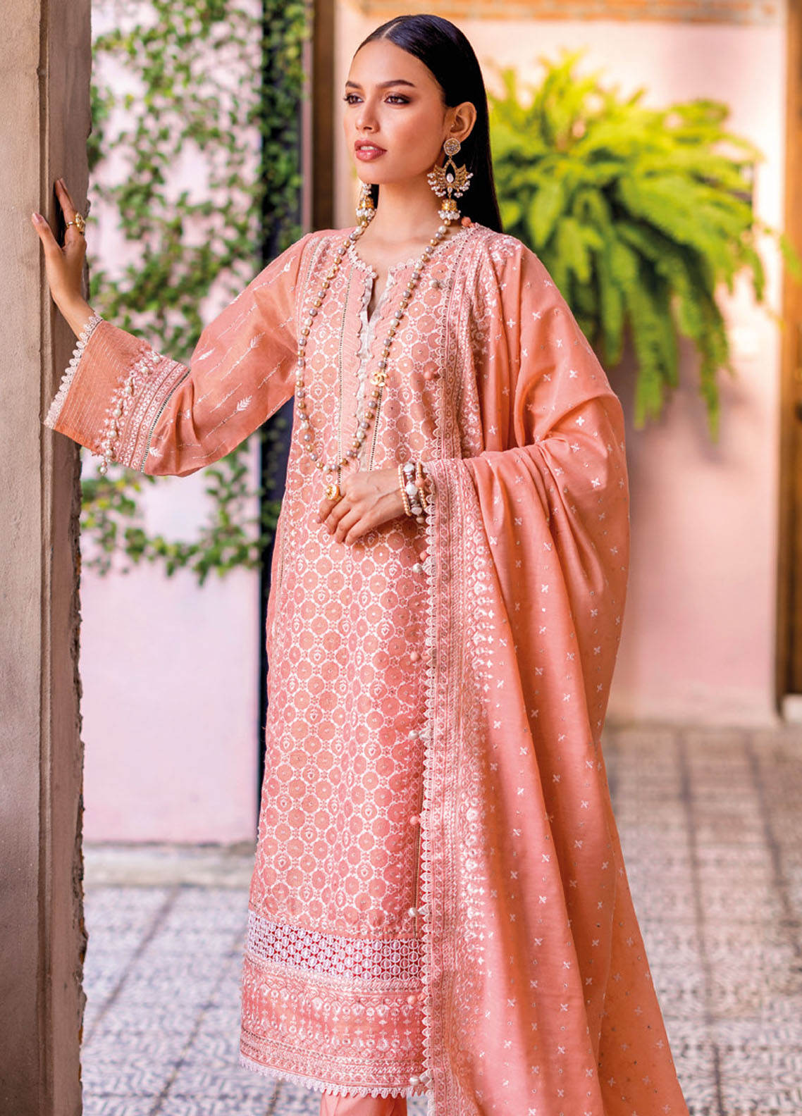 Gul Ahmed Luxury Festive Eid Collection 2024 FE-42040