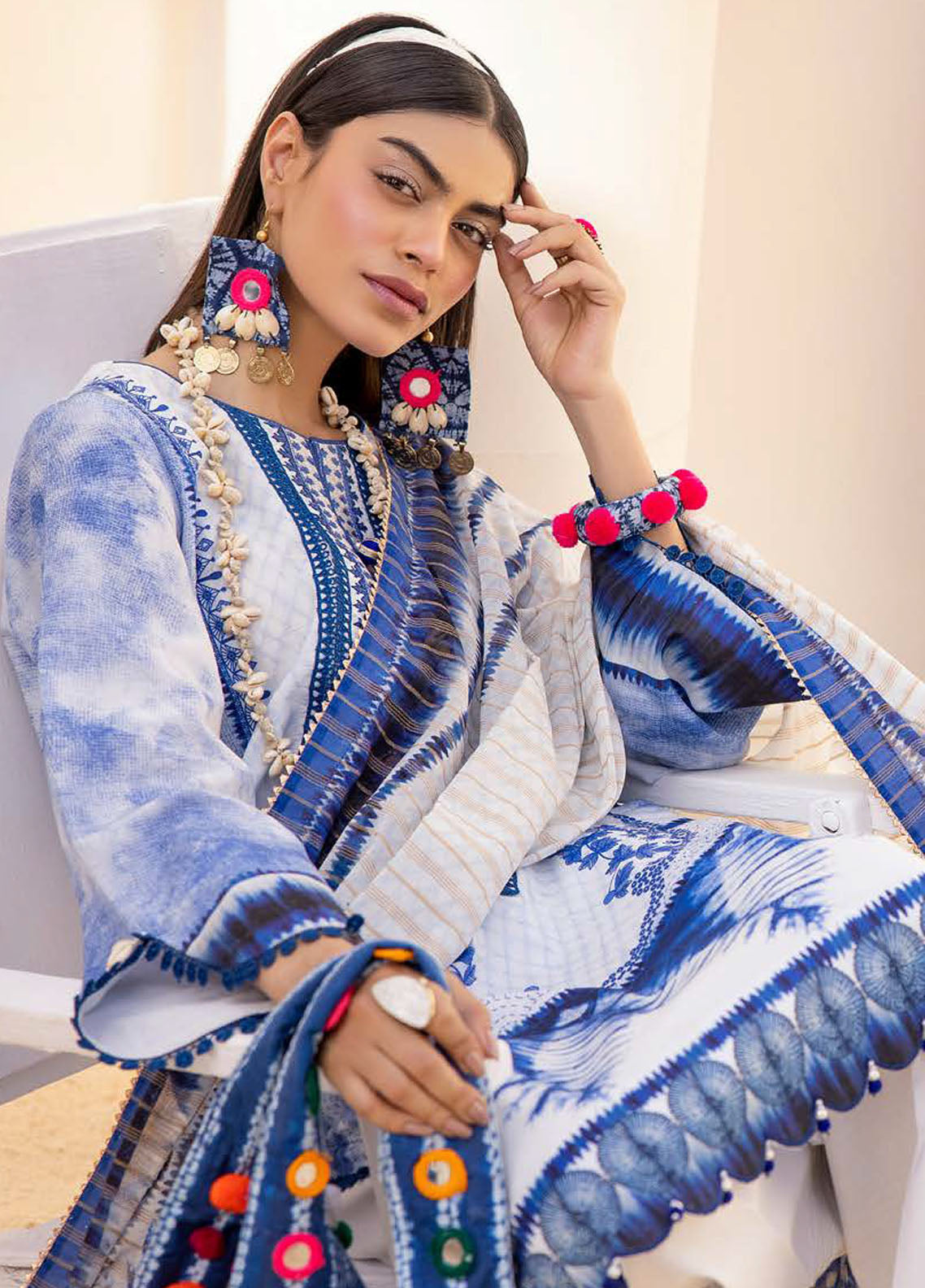 Gul Ahmed Unstitched Summer Collection 2024 Vol-2 ST 42005