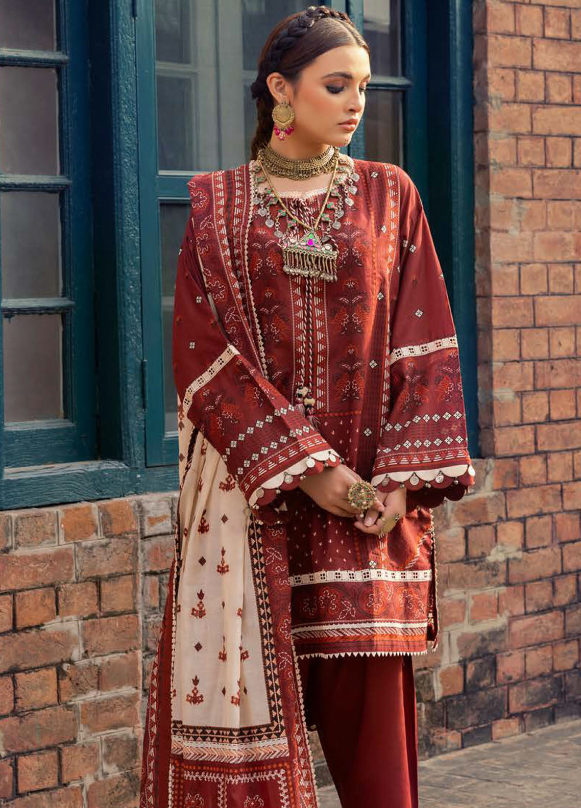 Gul Ahmed Unstitched Summer Collection 2024 Vol-2 CL 42206