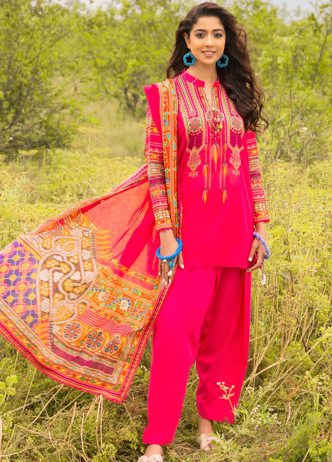 Gul Ahmed Unstitched Summer Collection 2024 Vol-2 CL 42221