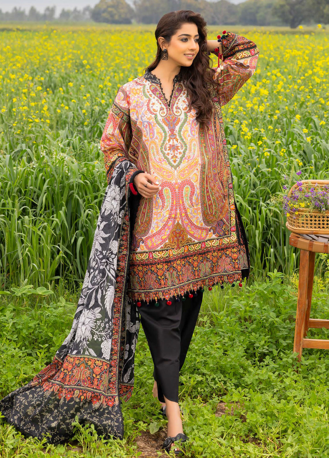 Gul Ahmed Unstitched Summer Collection 2024 Vol-2 CL 42233