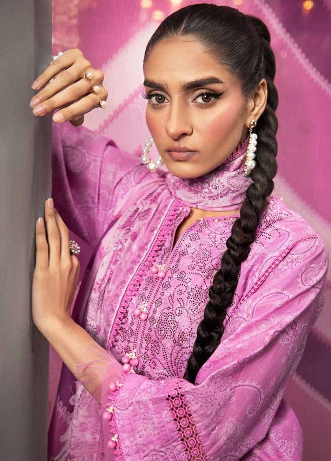 Gul Ahmed Unstitched Summer Collection 2024 Vol-2 DN 42033