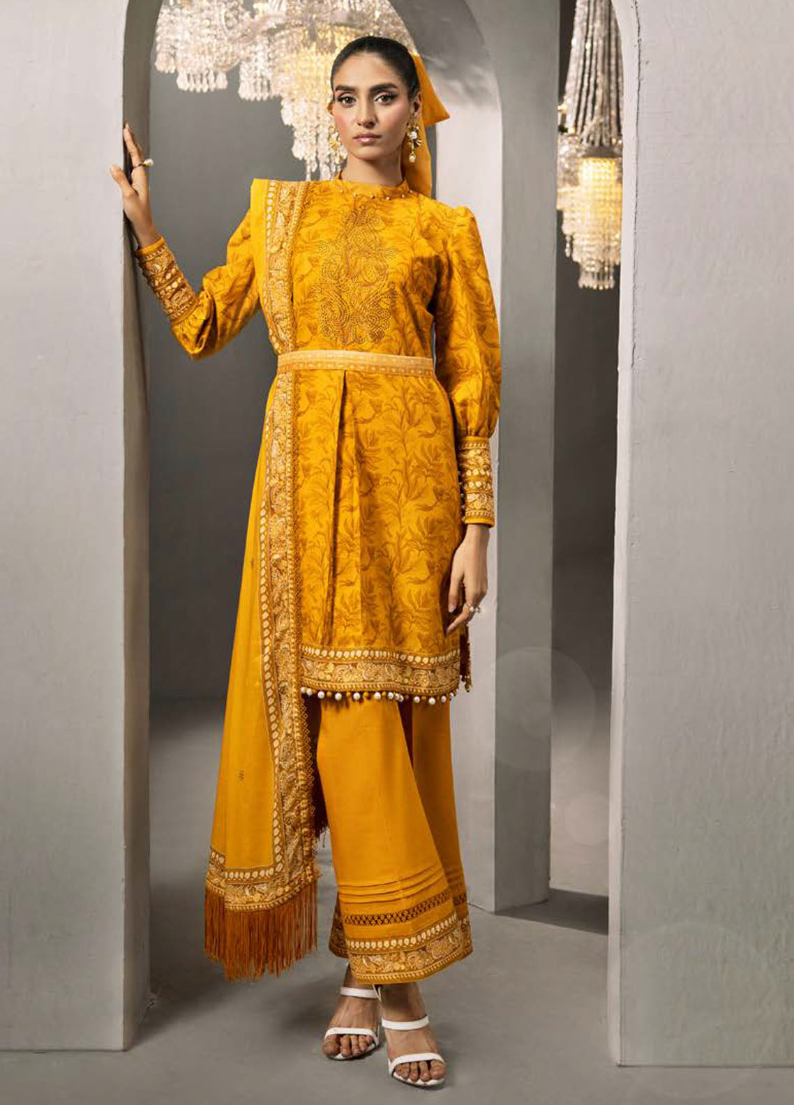 Gul Ahmed Unstitched Summer Collection 2024 Vol-2 DN 42035
