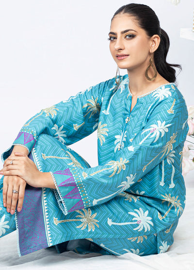 Gul Ahmed Winter Bloom Unstitched Collection 2023 Vol-3 WNSS 32013