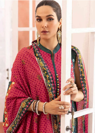 Gul Ahmed Winter Luxe Unstitched Collection 2023 Vol-01 K-32004