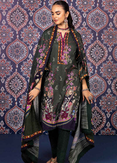 Gul Ahmed Winter Luxe Unstitched Collection 2023 Vol-01 K-32012