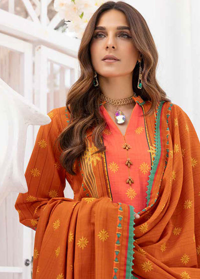 Gul Ahmed Winter Luxe Unstitched Collection 2023 Vol-01 K-32020