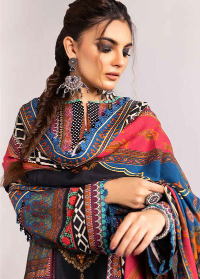 Gul Ahmed Winter Luxe Unstitched Collection 2023 Vol-01 K-32034