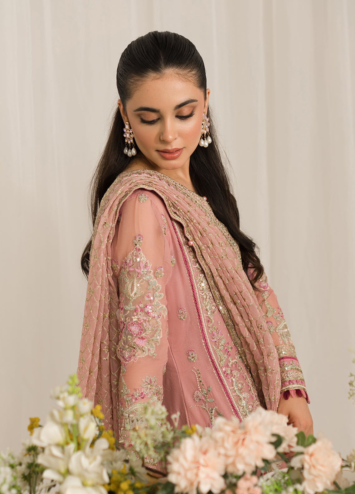 Gulaal Unstitched Embroidered Chiffon Luxury Collection 2024 GL-EC-24V2-01 Viviana