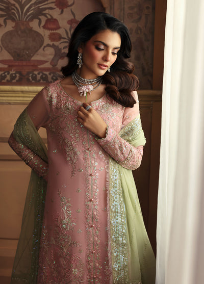 Gulaal Embroidered Chiffon Suits Unstitched 3 Piece GL25EU D-30 Layana