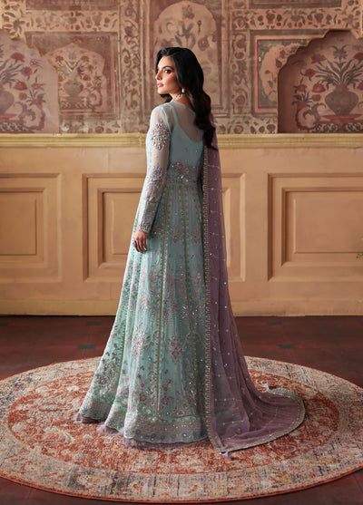 Gulaal Embroidered Chiffon Suits Unstitched 3 Piece GL25EU D-31 Delina