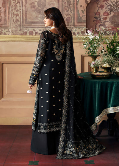 Gulaal Embroidered Chiffon Suits Unstitched 3 Piece GL25EU D-32 Deenah