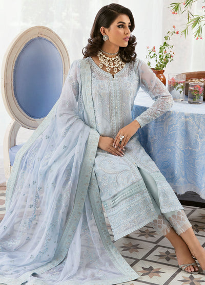 Gulaal Pret Embroidered Chiffon 4 Piece GL23P GL-EP23V1-11 Wisteria