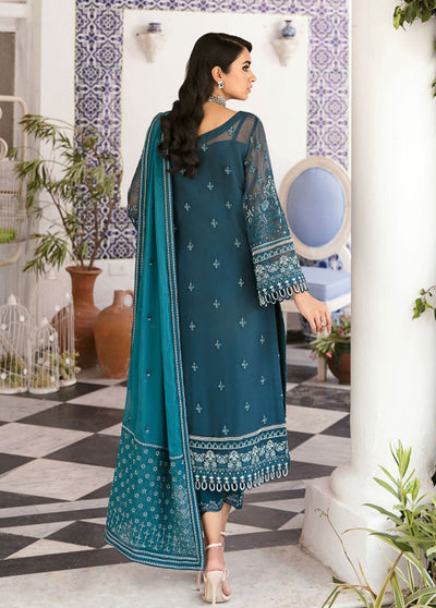 Gulaal Pret Embroidered Chiffon 4 Piece Suit GL23P GL-EP23V1-12 Reyah