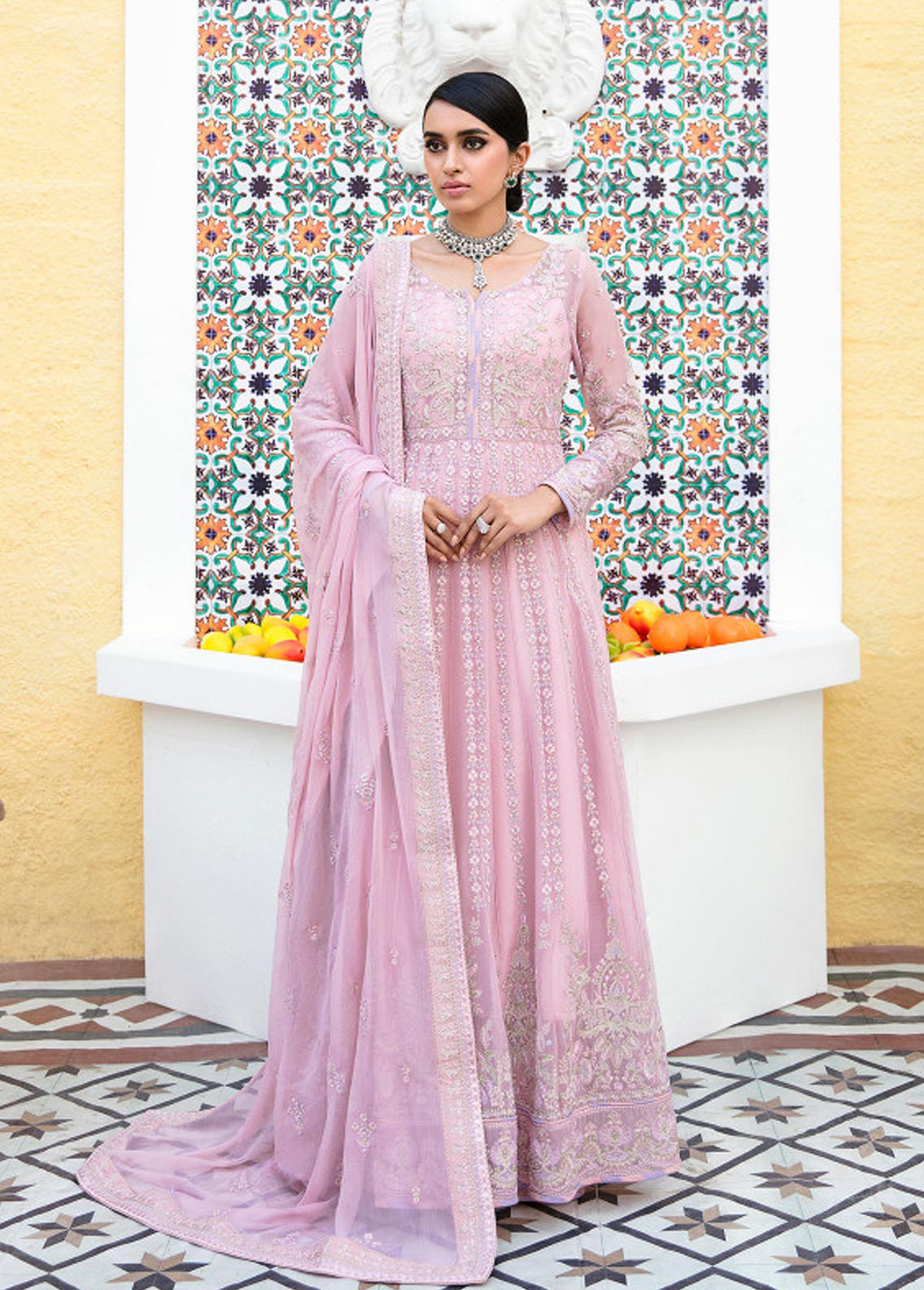 Gulaal Pret Embroidered Chiffon 4 Piece Suit GL23P GL-EP23V1-14 Sasha