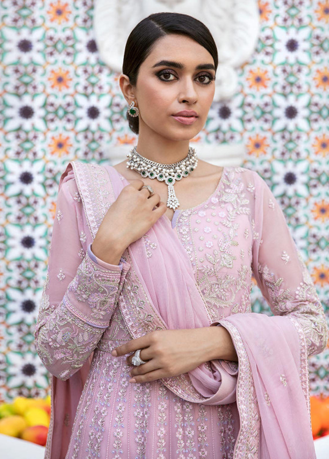 Gulaal Pret Embroidered Chiffon 4 Piece Suit GL23P GL-EP23V1-14 Sasha