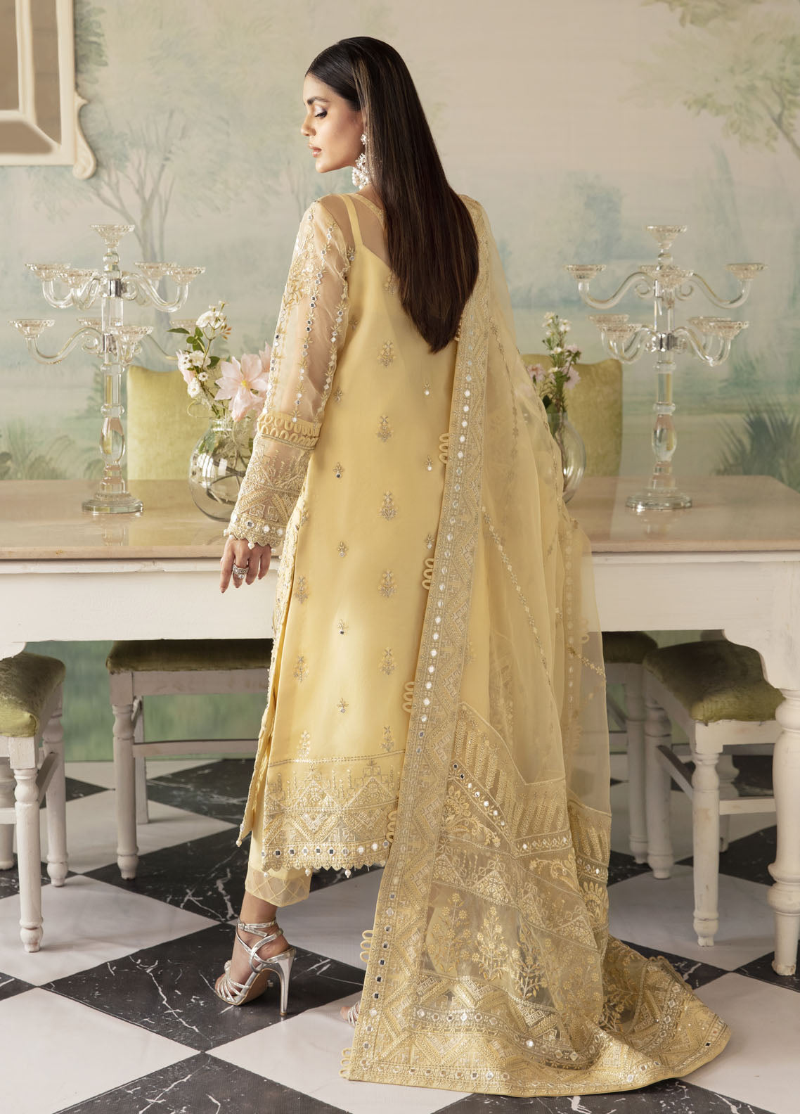 Gulaal Pret Luxury Organza 4 Piece Suit GL-LP-V2-10 Aniya