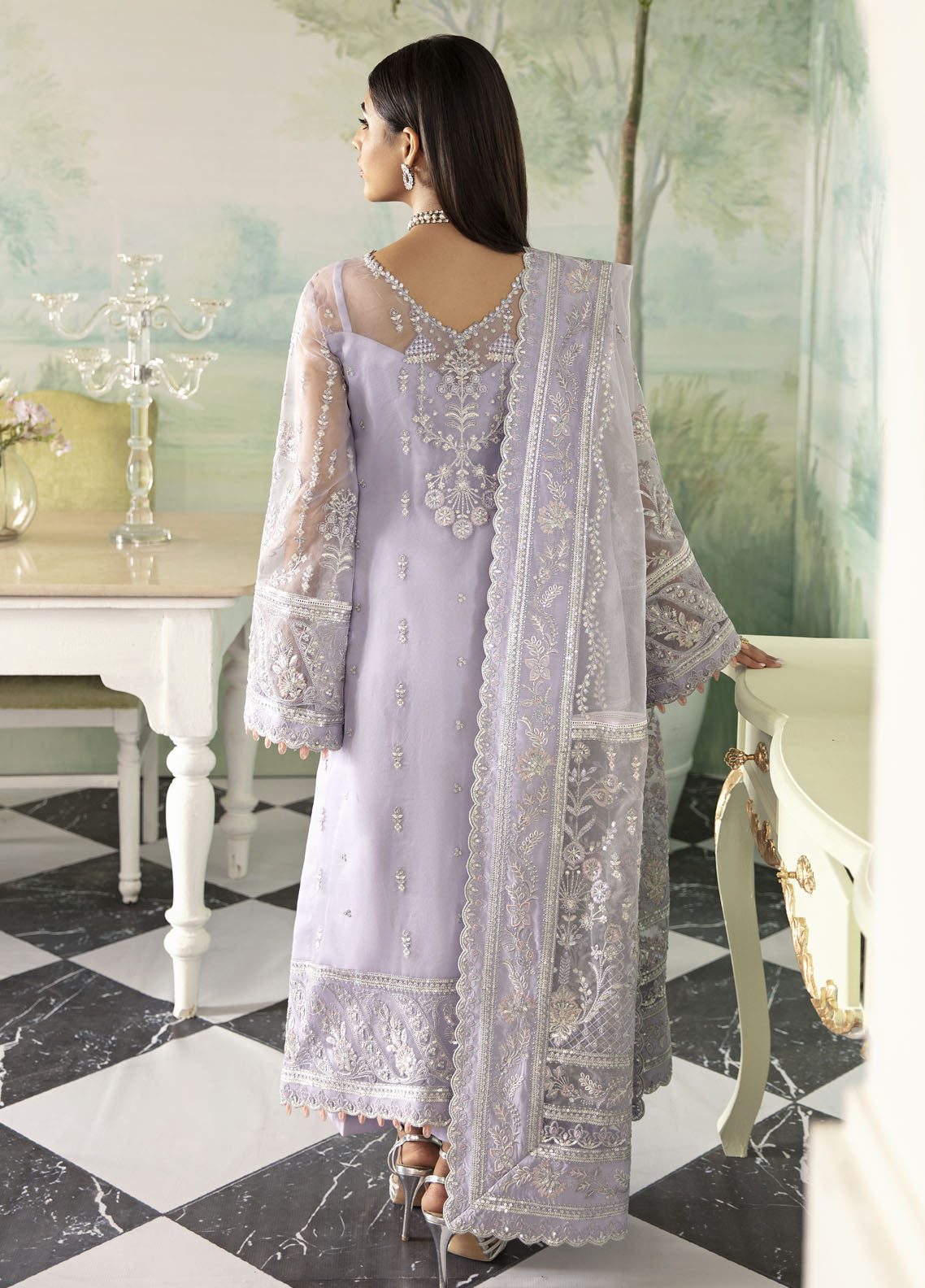 Gulaal Pret Luxury Organza 4 Piece Suit GL-LP-V2-17 Liana