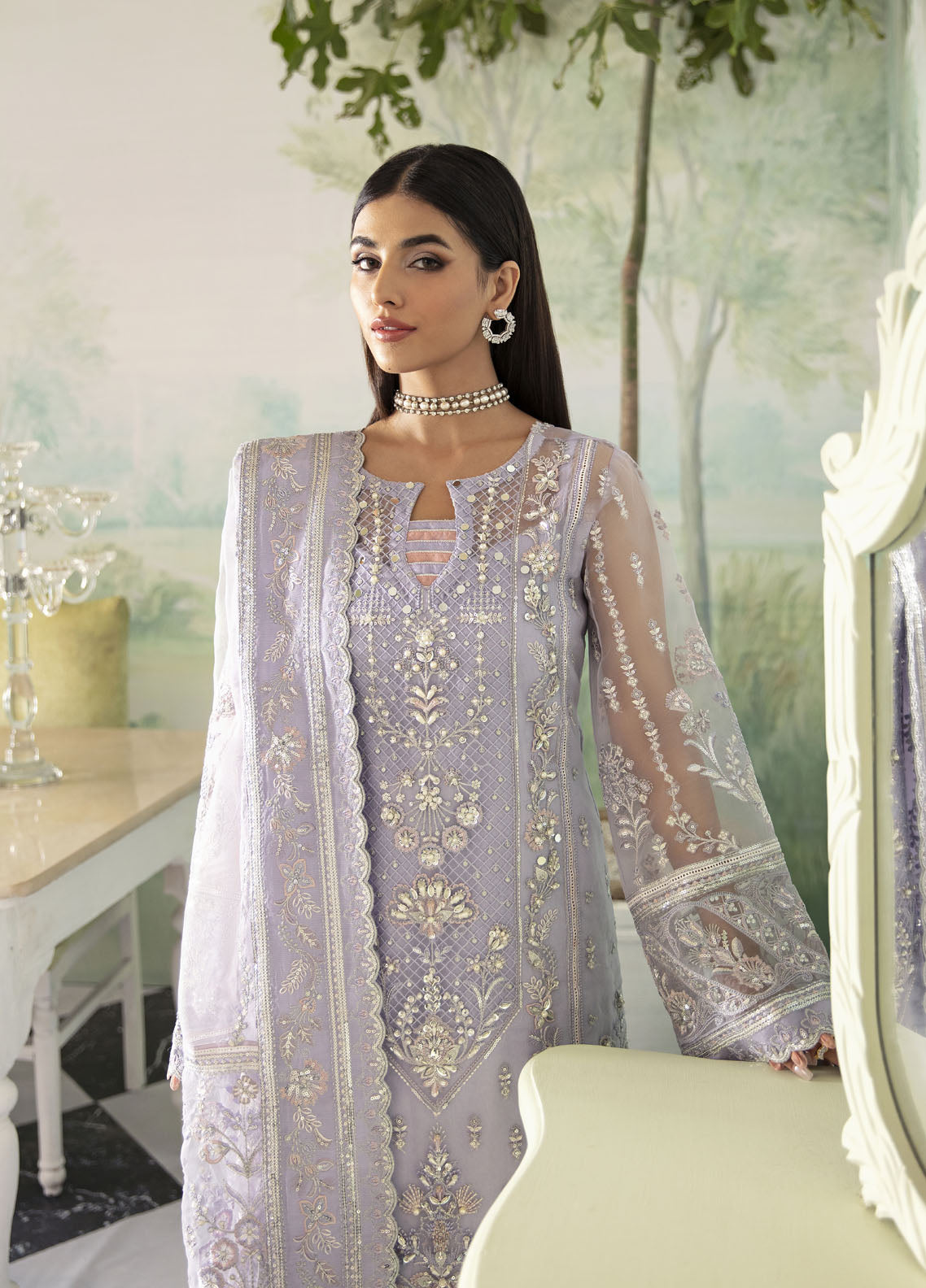 Gulaal Pret Luxury Organza 4 Piece Suit GL-LP-V2-17 Liana