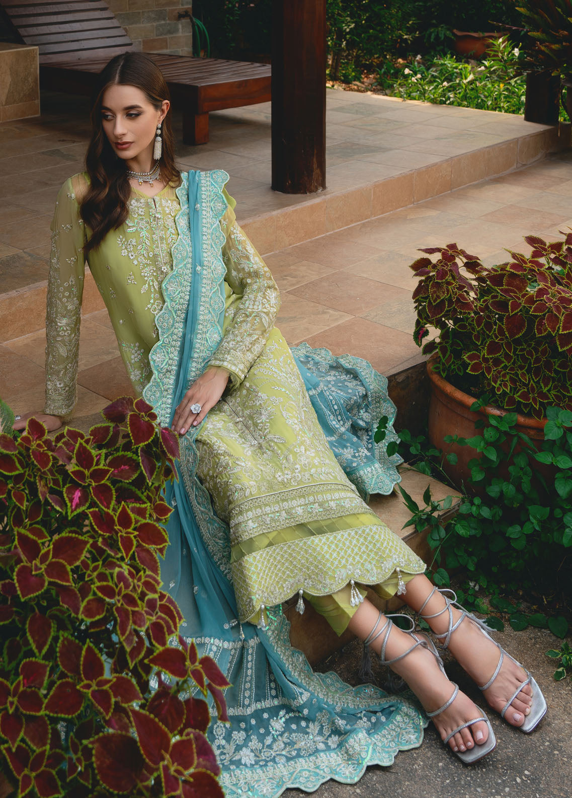 Gulaal Pret Embroidered 3 Piece Suit EP-17 Amary