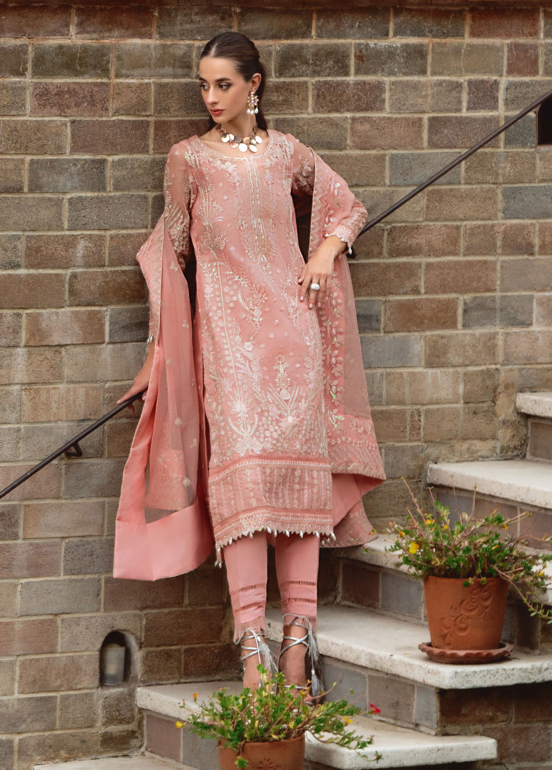 Gulaal Pret Embroidered 3 Piece Suit EP-18 Cressida