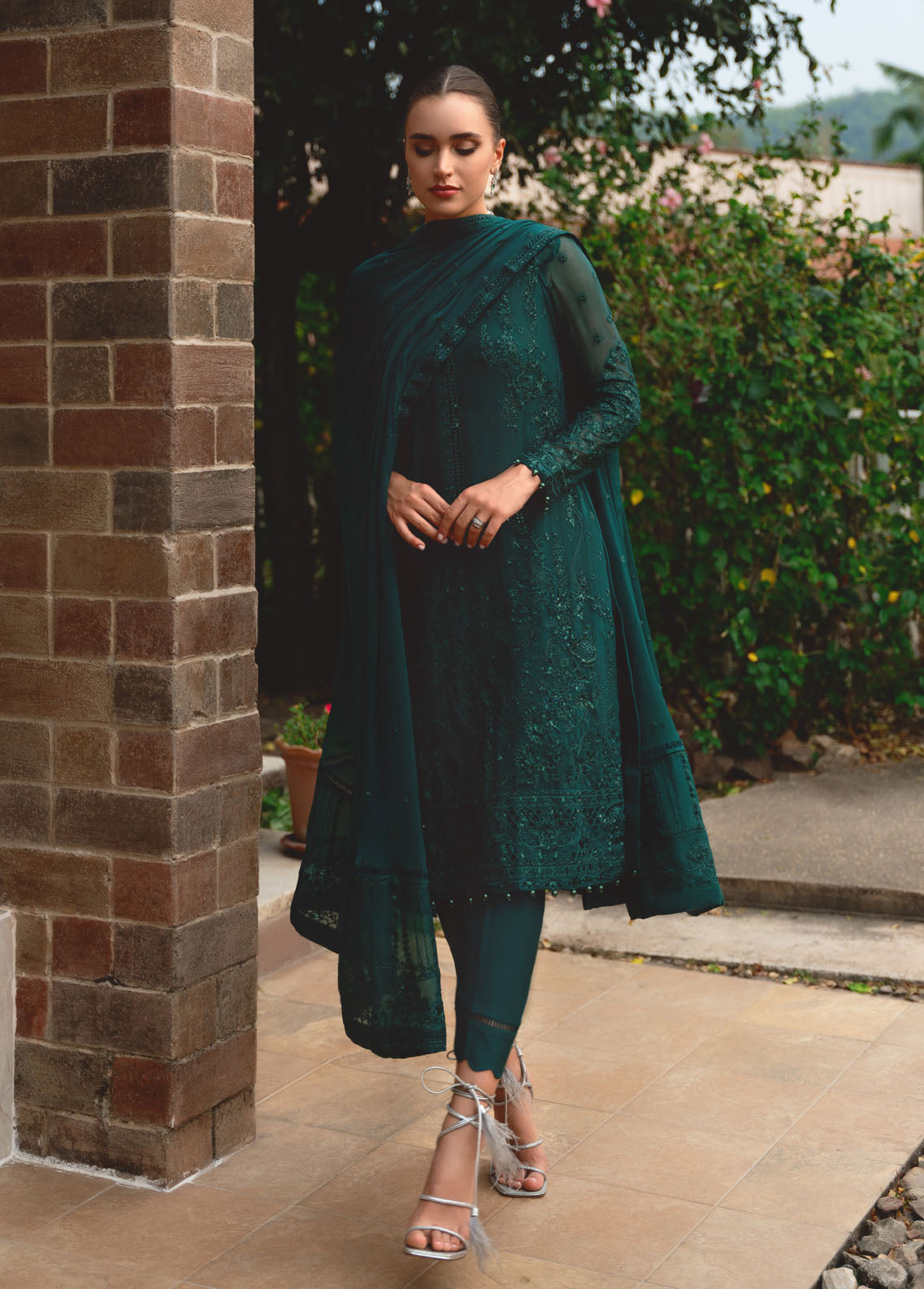 Gulaal Pret Embroidered 3 Piece Suit EP-21 Elysia