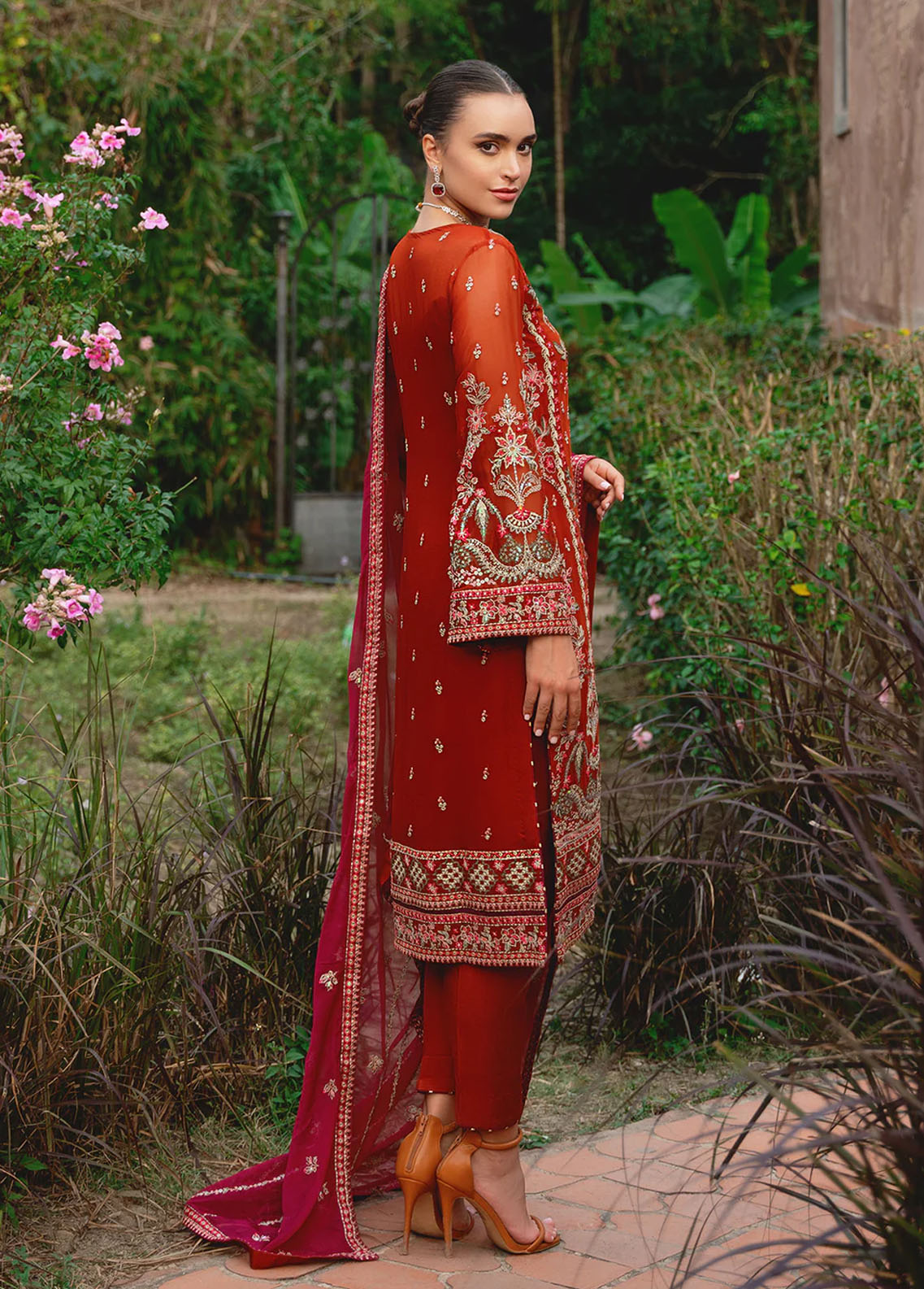 Gulaal Pret Embroidered 3 Piece Suit EP-22 Athena