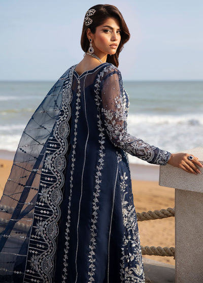 Gulaal Pret Embroidered Organza 3 Piece Suit LP-36 Izar