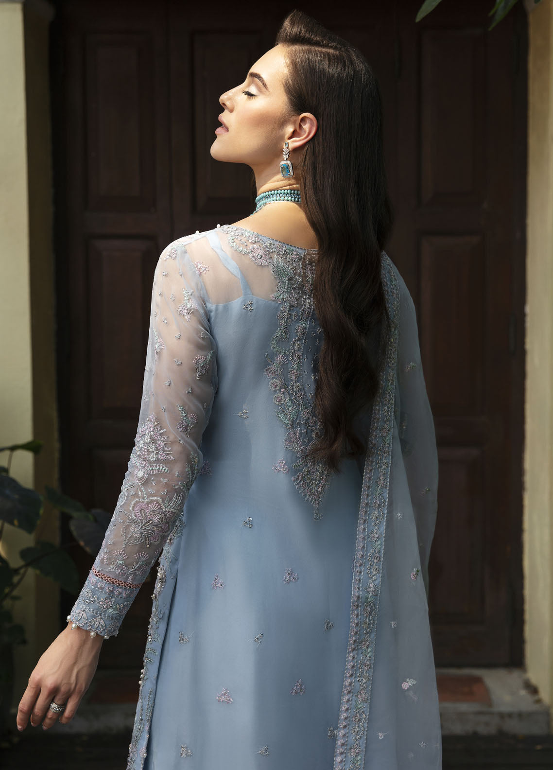 Gulaal Pret Embroidered Organza 4 Piece Suit GL-LP-24V1-19 Marian