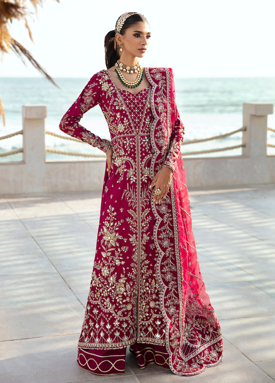 Gulaal Pret Embroidered Silk 3 Piece Suit LP-30 Celia