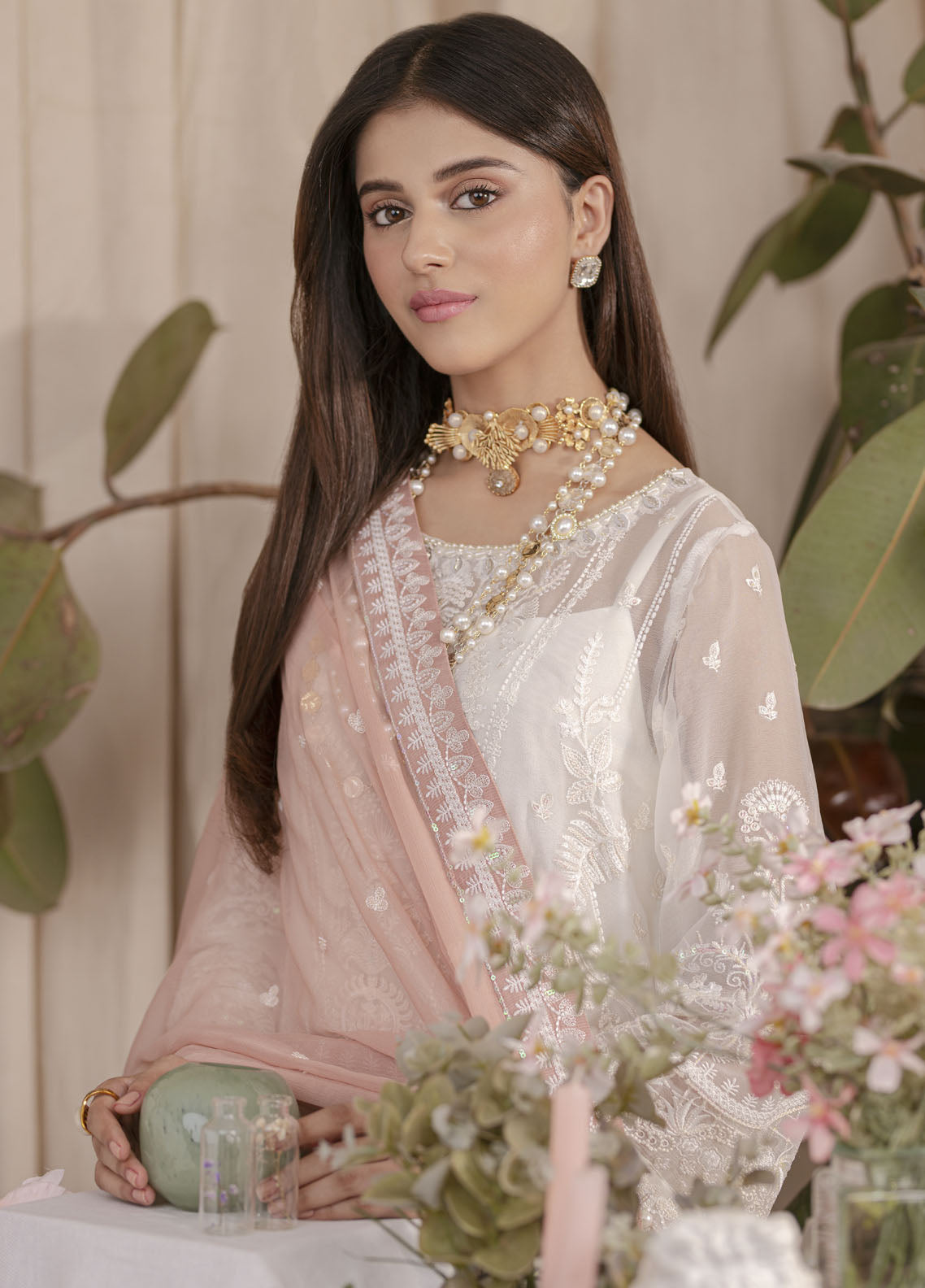 Gulaal Embroidered Chiffon Unstitched Collection 2023 UC-02 Meesha