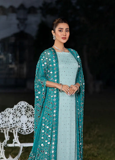 Guzel By Ameerah Usman Pret Casual Chiffon Gown Nehal Gown