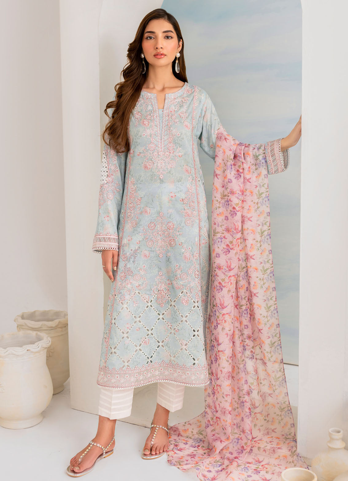 Guzel by Iznik Unstitched Lawn Collection 2024 IGL-01