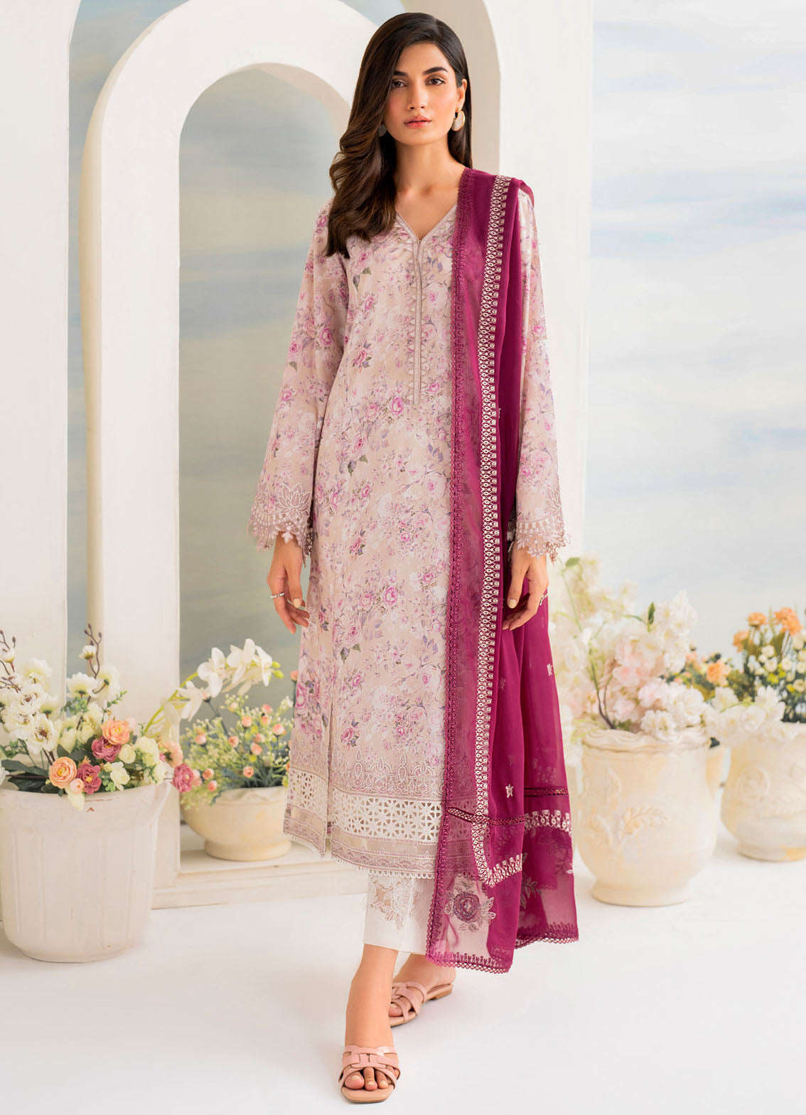 Guzel by Iznik Unstitched Lawn Collection 2024 IGL-08